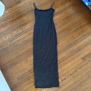 Skims Black Bodycon Dress | Small | Super Comfy